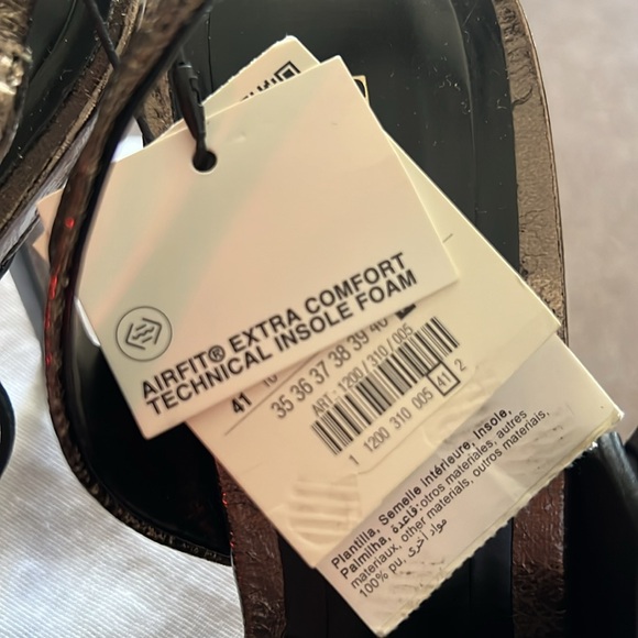 Zara metallic bow heels - Picture 8 of 8